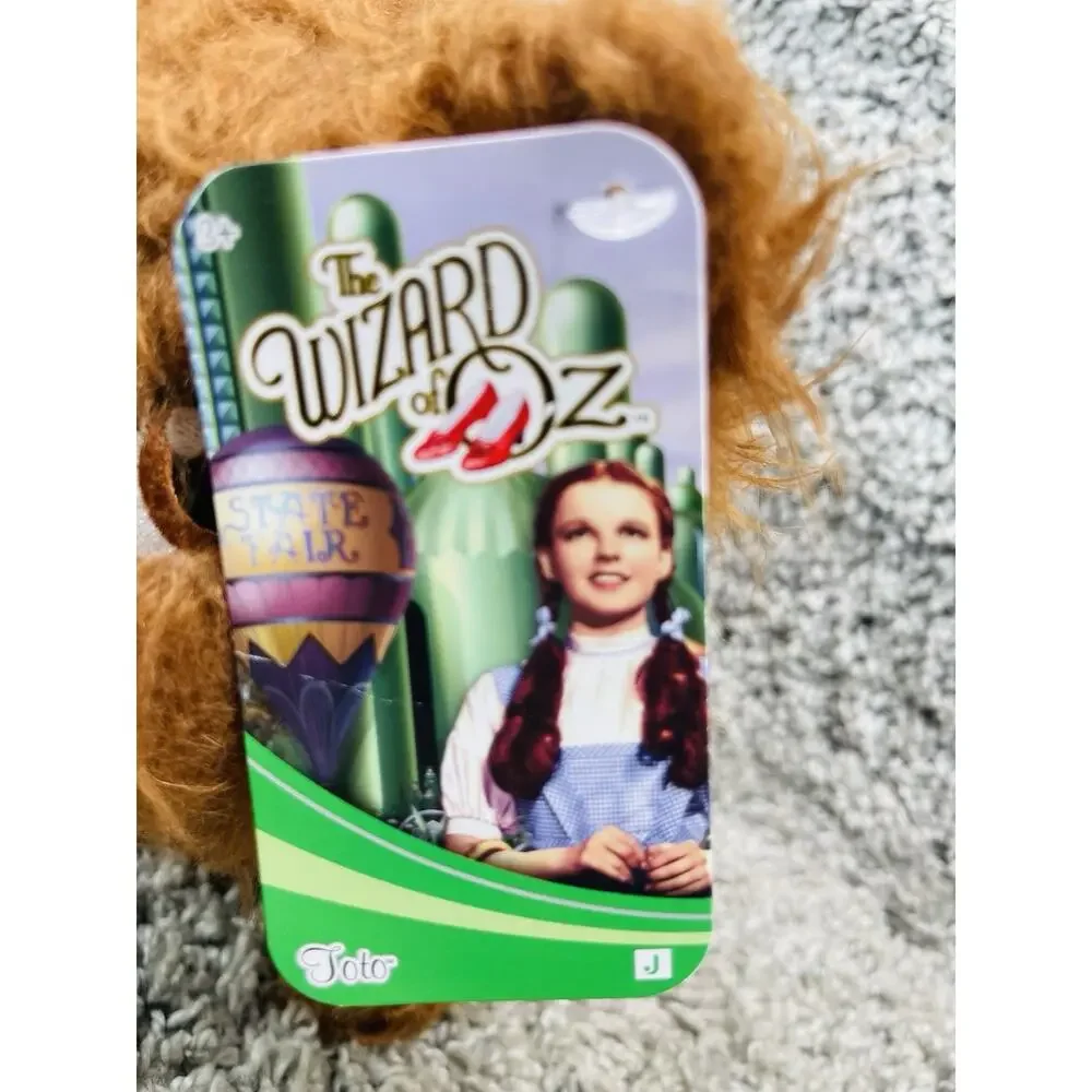 Jazwares Wizard Of OZ Toto Terrier Dog 8inch Plush Dorothy Wicked New W Tags